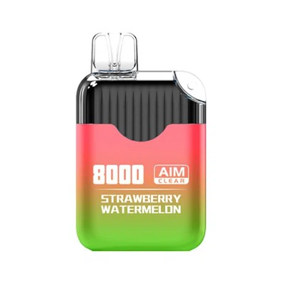 AIM CLEAR 8000 Puffs E-cig Одноразовий Вейп Лід Кристал Бар